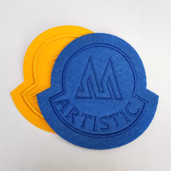 Iron on Sticker on Hotel Kitchen Badge Towel Printed Woven Embroidery Patch